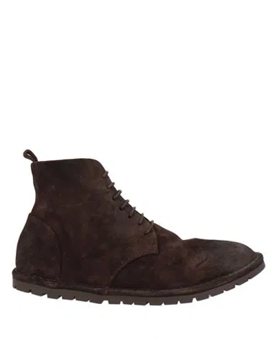 Marsèll Man Ankle Boots Dark Brown Size 10 Leather