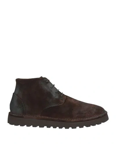 Marsèll Sancrispa Alta Pomice Boots In Brown