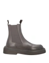 Marsèll Man Ankle Boots Grey Size 9 Leather In Grey