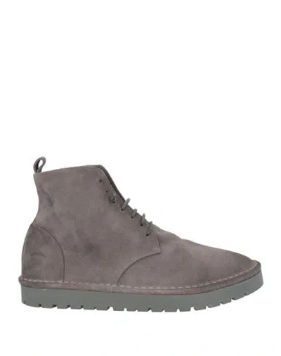 Marsèll Man Ankle Boots Lead Size 9 Leather In Grey