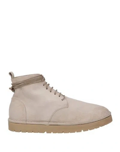 Marsèll Man Ankle Boots Light Grey Size 10 Leather