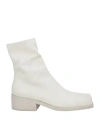 Marsèll Square-toe Block-heel Boots In Grey