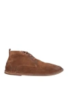 Marsèll Man Ankle Boots Tan Size 9 Soft Leather In Brown