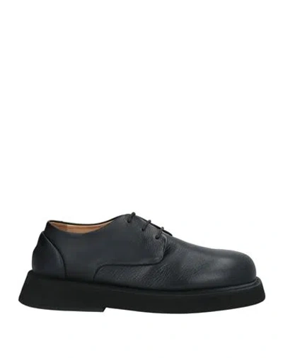 Marsèll Man Lace-up Shoes Black Size 7.5 Soft Leather