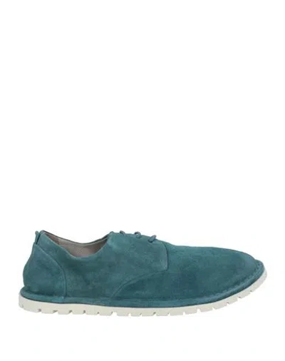 Marsèll Man Lace-up Shoes Deep Teal Size 9 Leather In Green