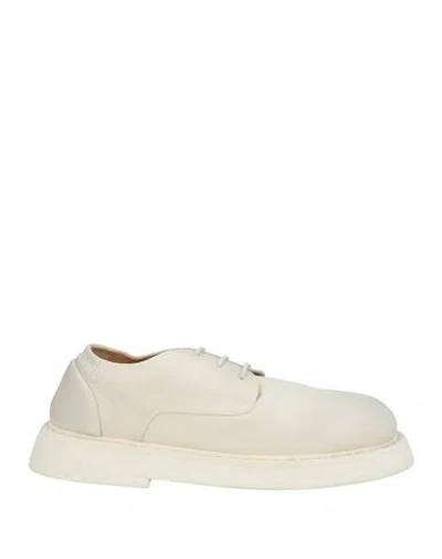 Marsèll Leather Derby Shoes In White
