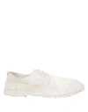 Marsèll Man Lace-up Shoes Light Grey Size 8 Leather In Grey