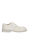 Marsèll Man Lace-up Shoes Light Grey Size 9 Calfskin In Grey