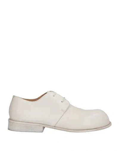 Marsèll Man Lace-up Shoes Light Grey Size 9 Calfskin