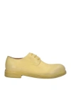 Marsèll Man Lace-up Shoes Lime Green Size 9 Calfskin