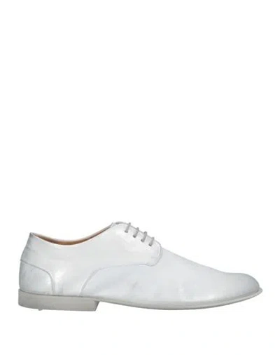 Marsèll Man Lace-up Shoes Silver Size 9 Calfskin
