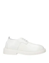 Marsèll Gomme Man Lace-up Shoes White Size 8 Calfskin In White
