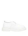 Marsèll Gomme Man Lace-up Shoes White Size 8 Calfskin In White