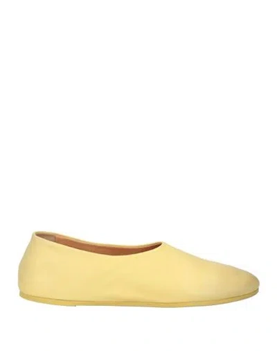 Marsèll Man Loafers Yellow Size 9 Calfskin