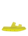 Marsèll Man Sandals Lime Green Size 8 Soft Leather In Green