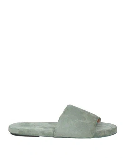 Marsèll Man Sandals Sage Green Size 9 Leather