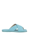 Marsèll Man Sandals Sky Blue Size 9 Calfskin