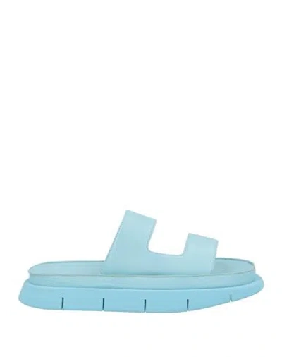 Marsèll Intagliato Leather Sandals In Blue