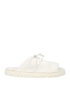 Marsèll Man Sandals White Size 9 Leather
