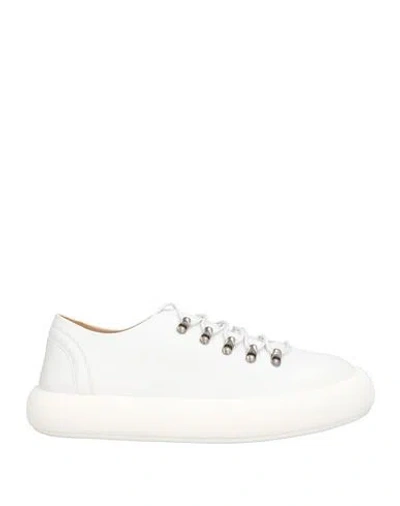 Marsèll Man Sneakers White Size 9 Calfskin