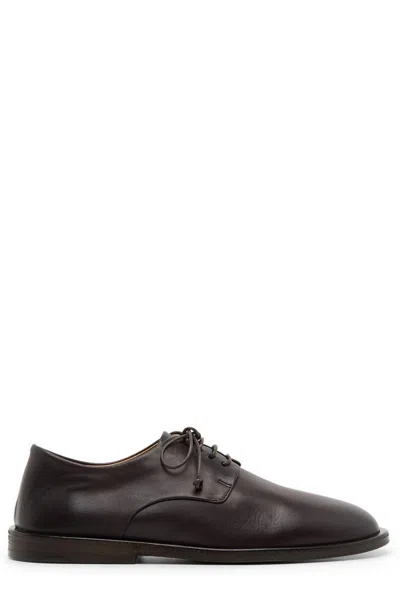 Marsèll Round-toe Leather Shoes In Brown