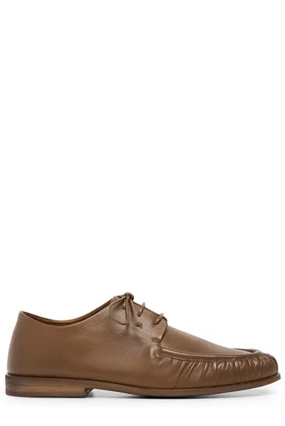 Marsèll Mocassino Almond-toe Derby Shoes In Brown