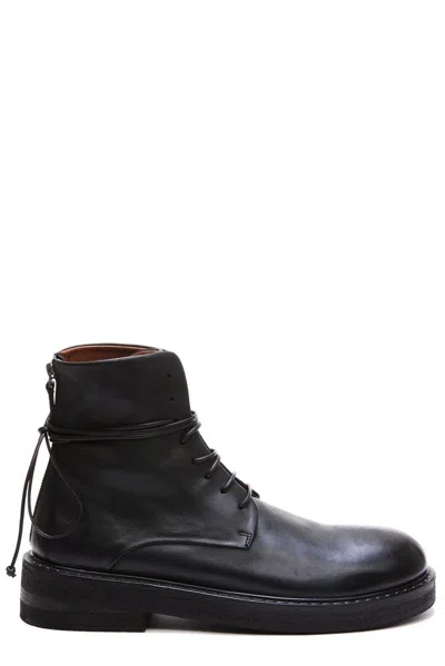 Marsèll Parrucca Ankle Boots In Black Leather