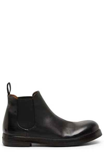 Marsèll Black Zucca Zeppa Beatle Chelsea Boots