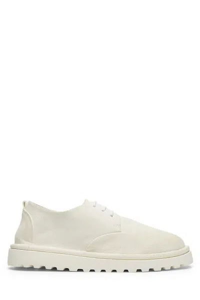 Marsèll Sancrispa Alta Pomice Oxford Shoes In White