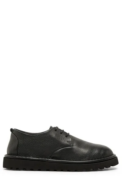Marsèll Sancrispa Alta Pomice Derby Shoes In Black