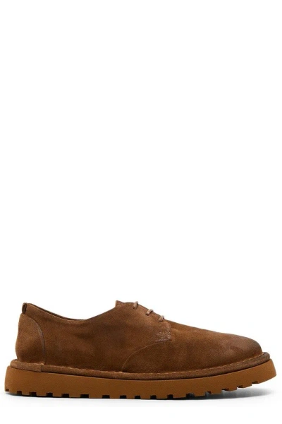 Marsèll Sancrispa Alta Pomice Derby Shoes In Brown