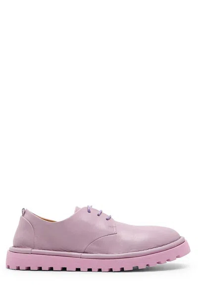 Marsèll Sancrispa Alta Pomice Derby Shoes In Purple