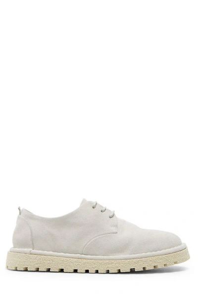 Marsèll Sancrispa Alta Pomice Derby Shoes In White