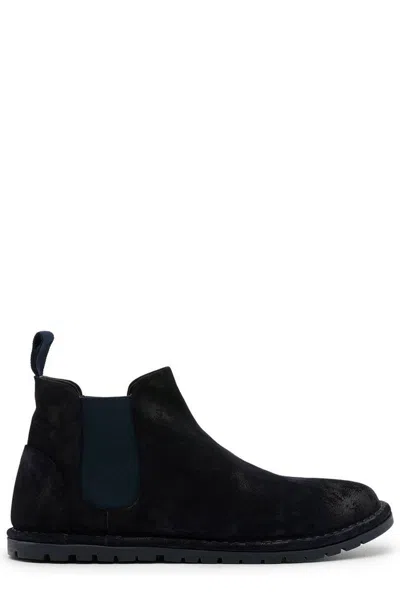 Marsèll Elasticated Panels Boots In Black