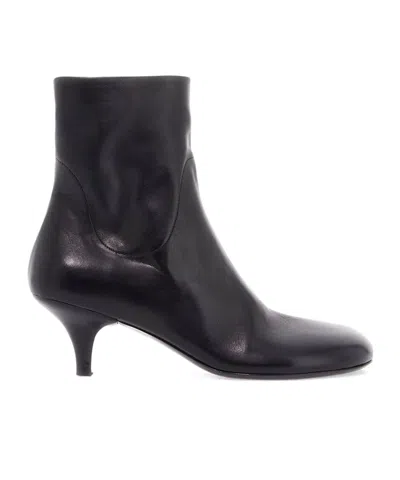 MARSÈLL MARSÈLL SPILLA ROUND-TOE ANKLE BOOTS