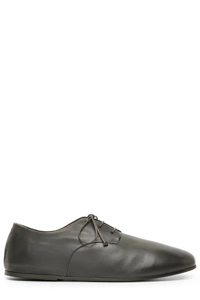 Marsèll Strasacco Leather Derby Shoes In Green