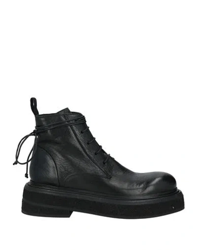 Marsèll Woman Ankle Boots Black Size 11 Leather