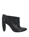 Marsèll Woman Ankle Boots Black Size 7 Leather