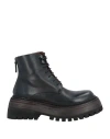Marsèll Woman Ankle Boots Black Size 8 Calfskin In Black