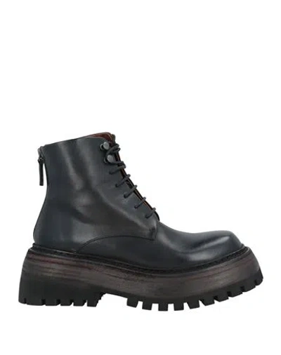 Marsèll Woman Ankle Boots Black Size 8 Calfskin