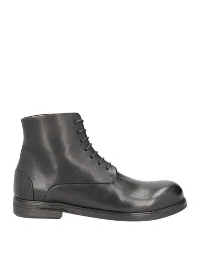Marsèll Woman Ankle Boots Black Size 9 Calfskin