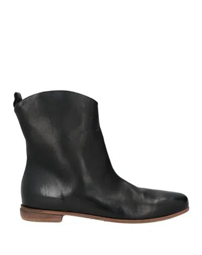 Marsèll Woman Ankle Boots Black Size 8 Calfskin