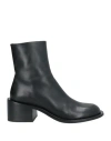Marsèll Marsell Allucino Ankle Boots In Nappa With Zip In Black