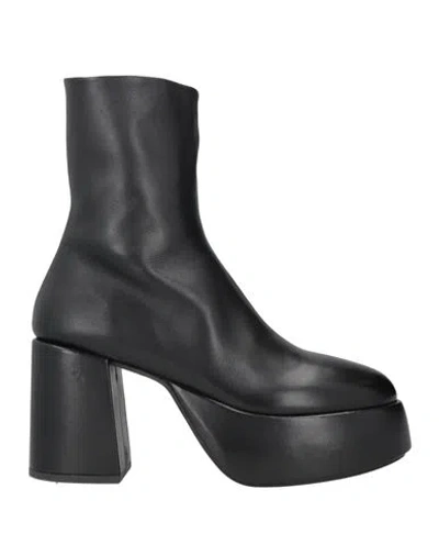 Marsèll Woman Ankle Boots Black Size 9 Calfskin