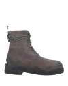 Marsèll Woman Ankle Boots Grey Size 6 Leather In Grey