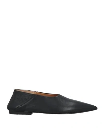 Marsèll Woman Ballet Flats Black Size 6 Soft Leather