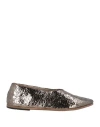 Marsèll Woman Ballet Flats Bronze Size 8 Calfskin In Yellow