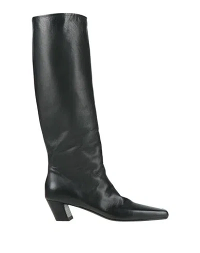 Marsèll Woman Boot Black Size 8 Calfskin