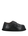 Marsèll Lace-up Leather Loafers In Black