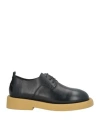 Marsèll Woman Lace-up Shoes Black Size 8 Calfskin In Black